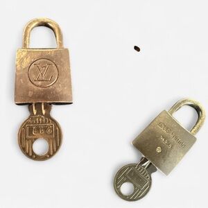 Louis Vuitton Brass Lock & Key #217